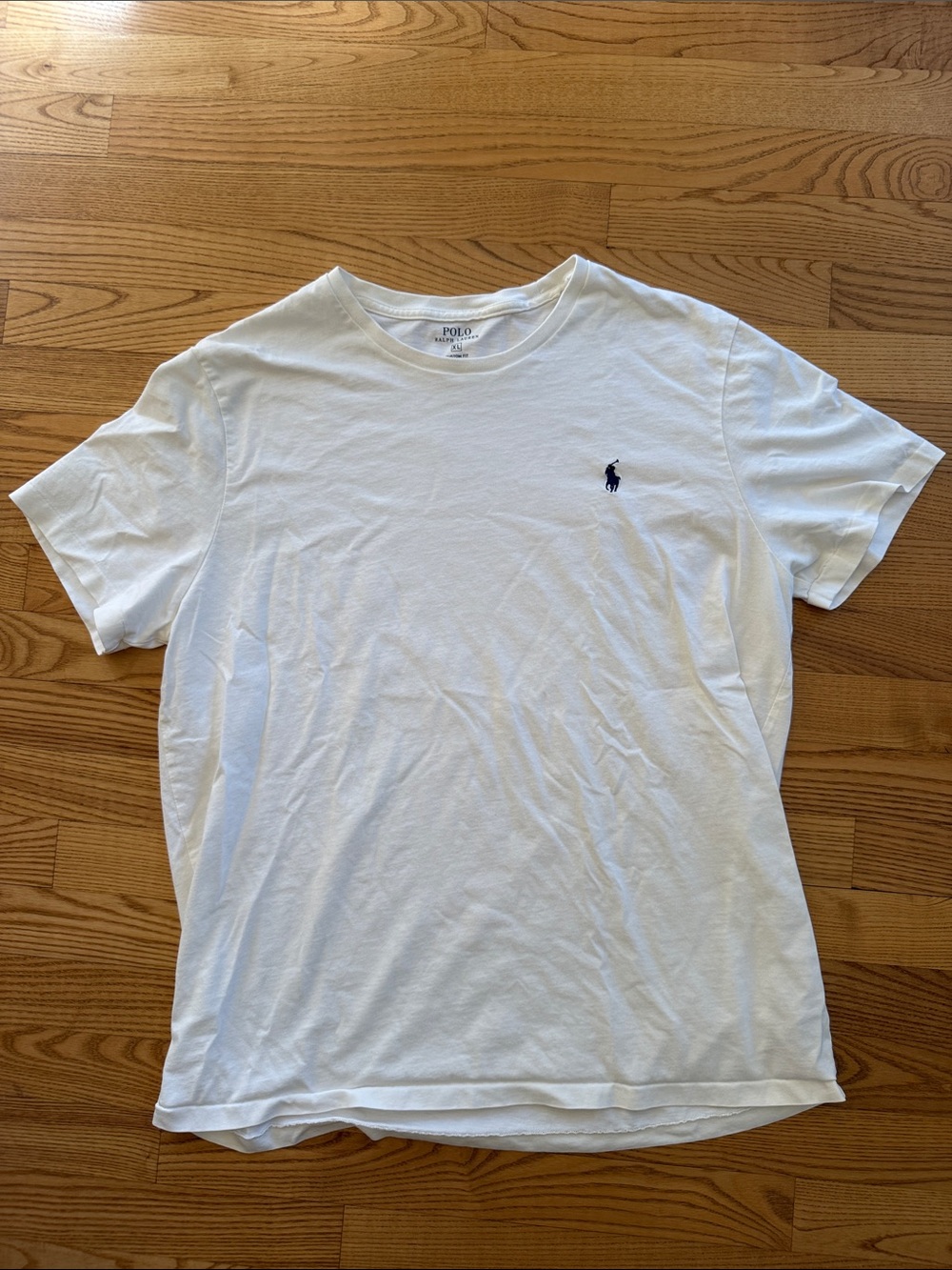 Men’s Polo by Ralph Lauren White Crewneck T-Shirt CL